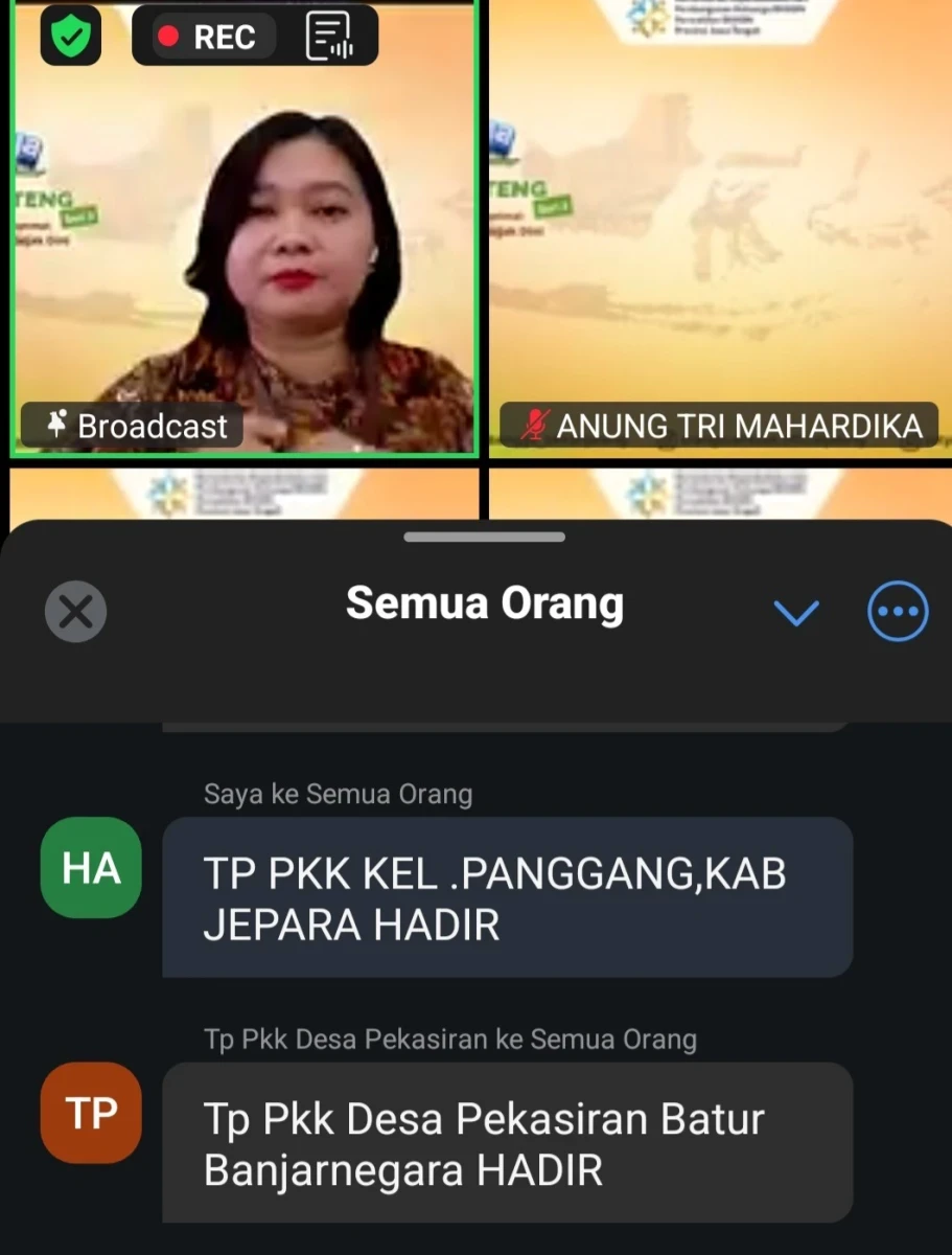 Zoom meeting,Anti mager,Anak tumbuh optimal :cegah SADENTARY LIFESTYLE sejak dini.
