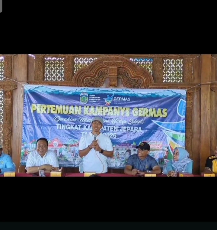 Mengikuti kegiatan kampanye germas kabupaten jepara
