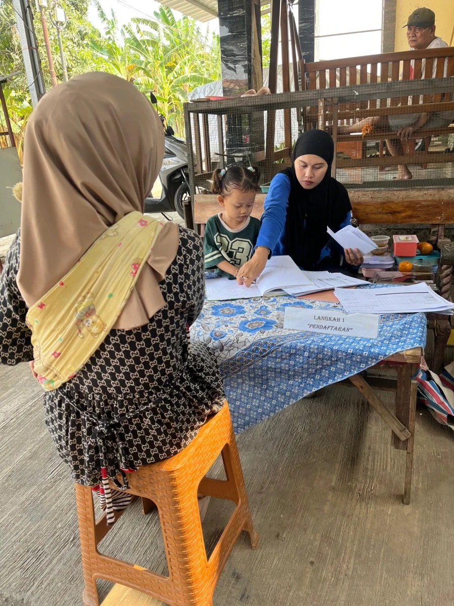 Posyandu pasar indah