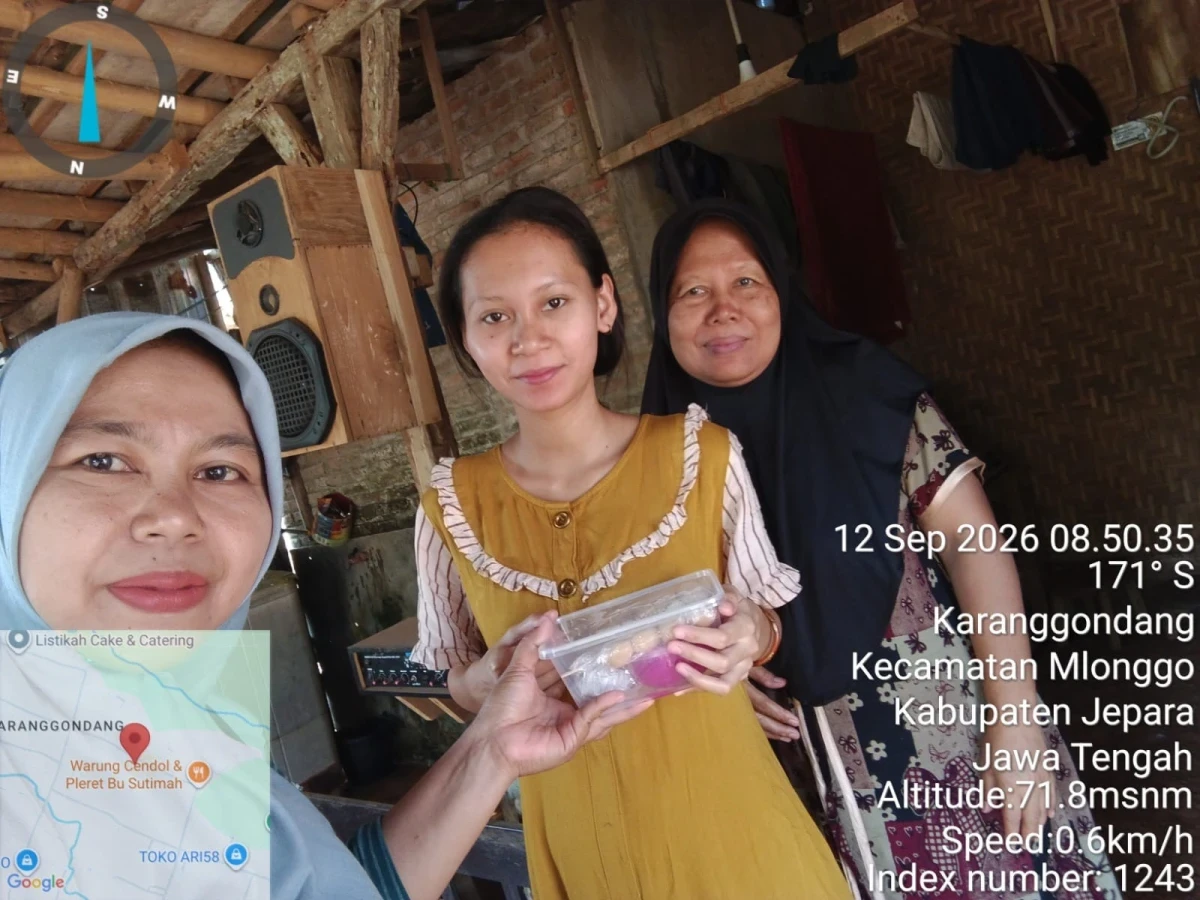 Pokja IV TP PKK Desa Karanggondang Salurkan PMT Bumil Sehat di RW 02