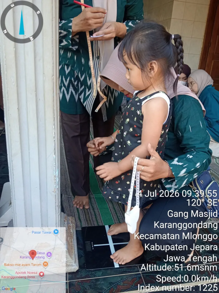 Kegiatan Posyandu Harapan 12 Dk Ploso