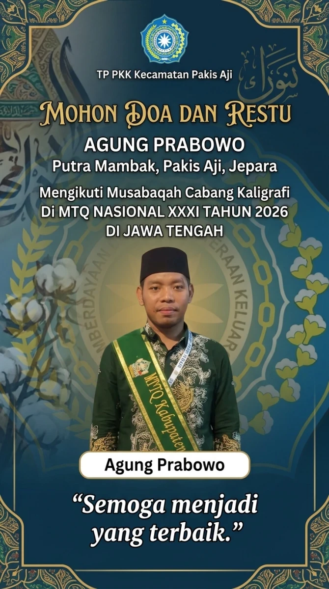Mohon Doa dan Restu