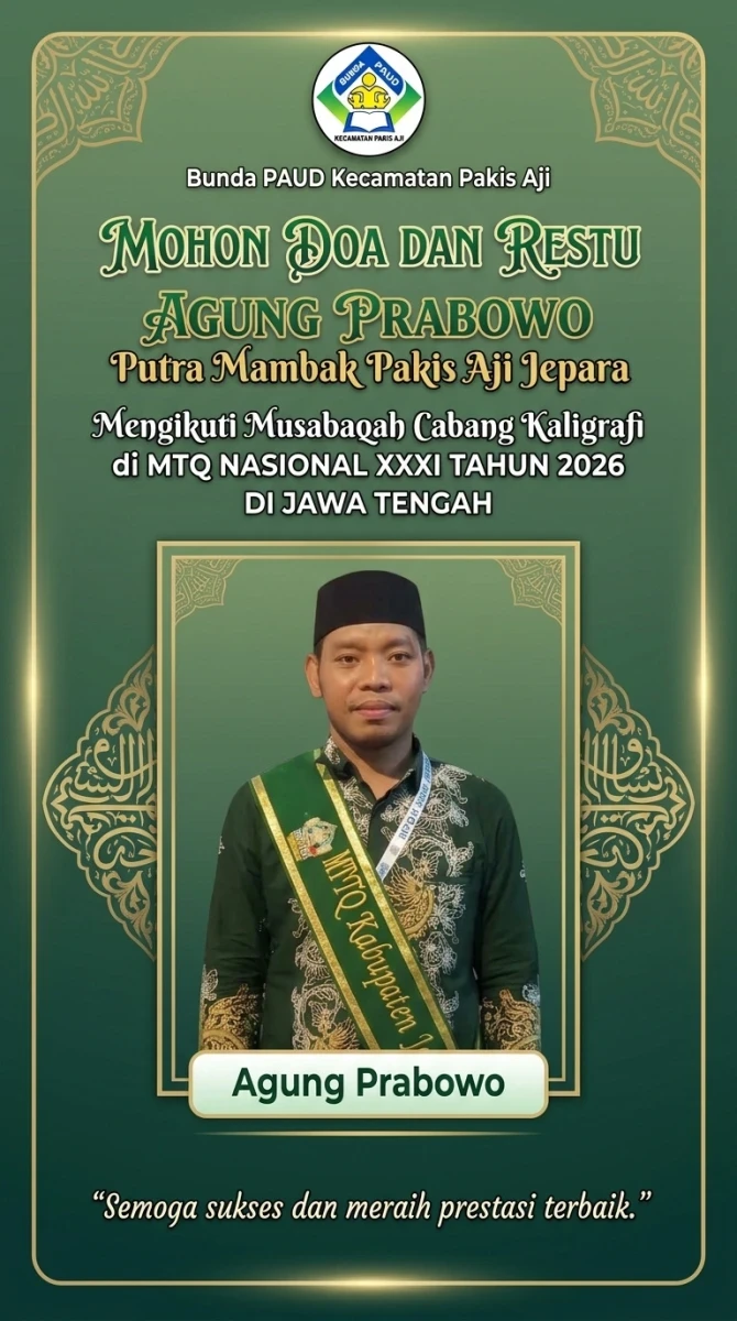 Mohon Doa dan Restu
