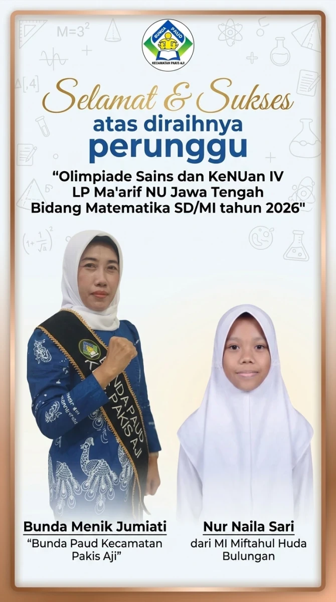 Selamat & Sukses atas Prestasi Gemilang