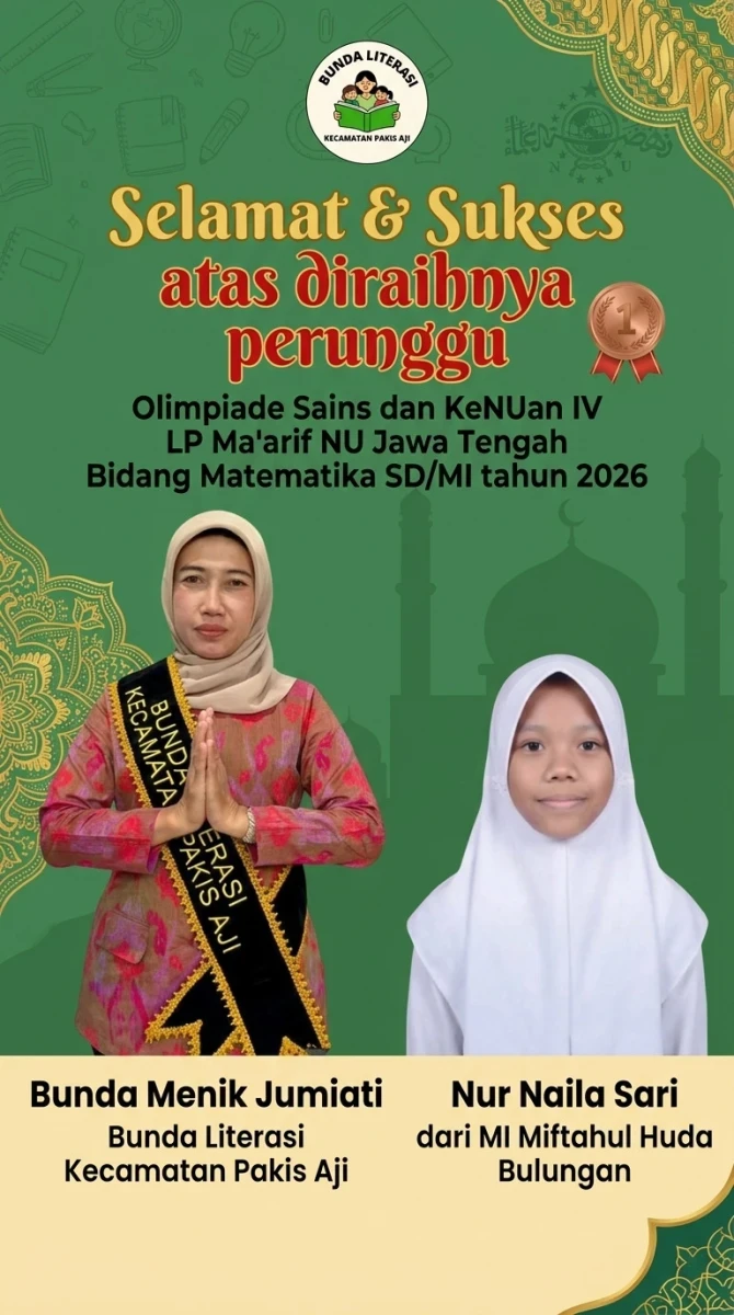 Selamat & Sukses atas Prestasi Diraih