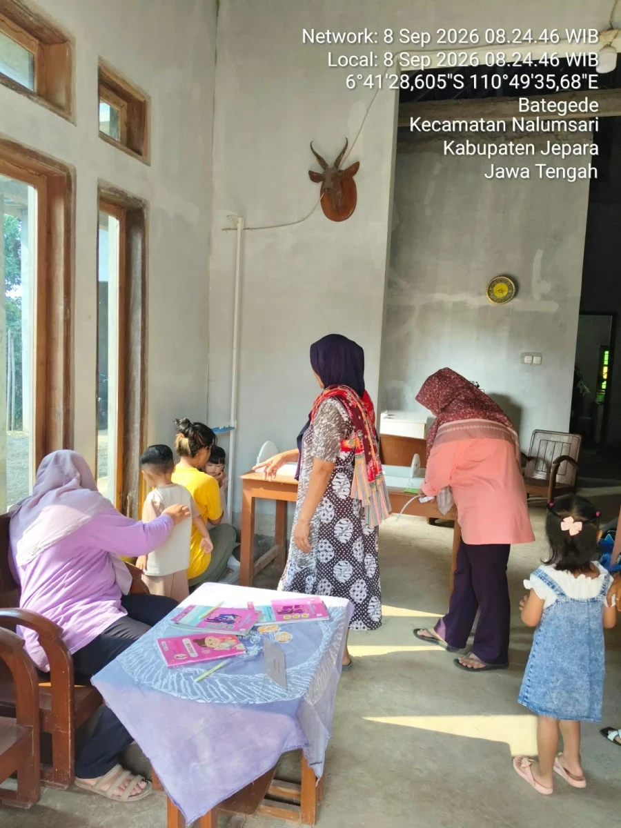Kegiatan posyandu didukuh Krajan 