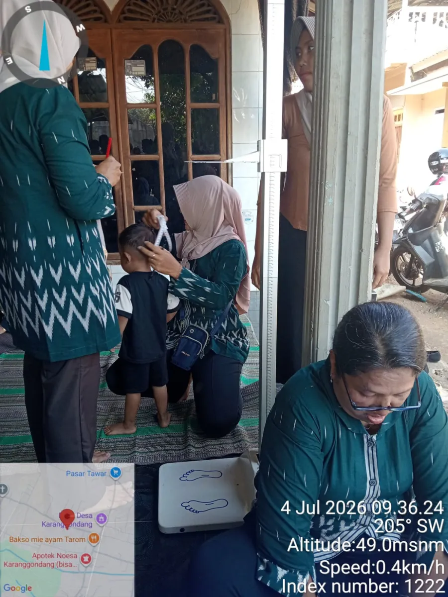 Kegiatan Posyandu Harapan 12 Dk Ploso