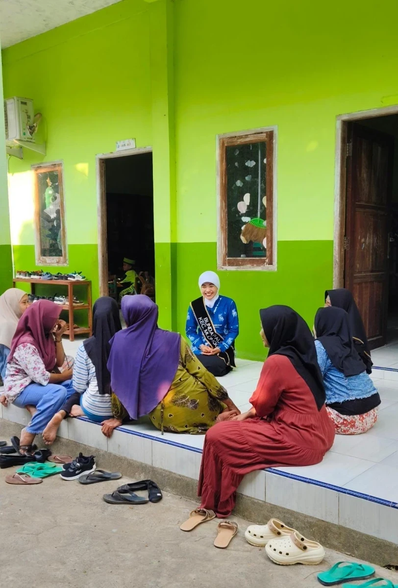 Bunda PAUD Kecamatan Mlonggo Berdialog Bersama Orang Tua Siswa Siswi RA Darul Huda 1 Karanggondang