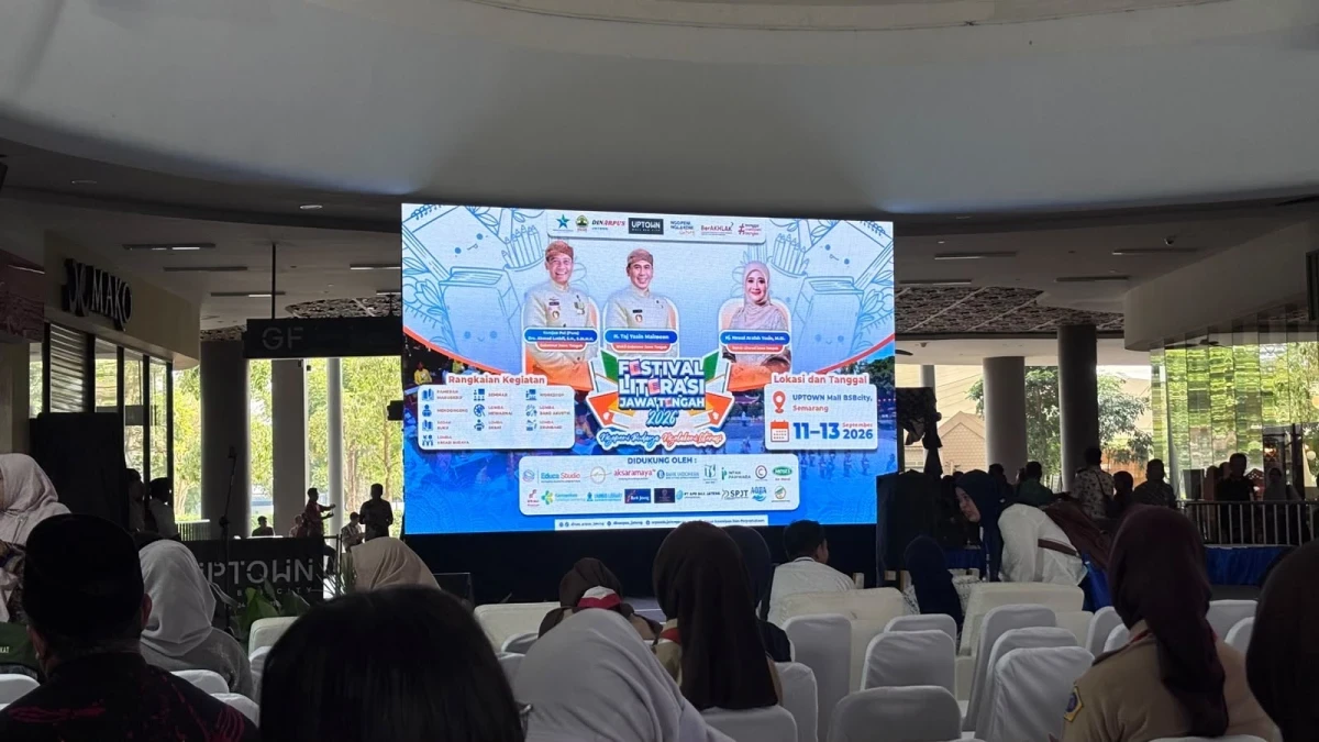 Festival Literasi Jawa Tengah 2026 di Uptown BSB Semarang