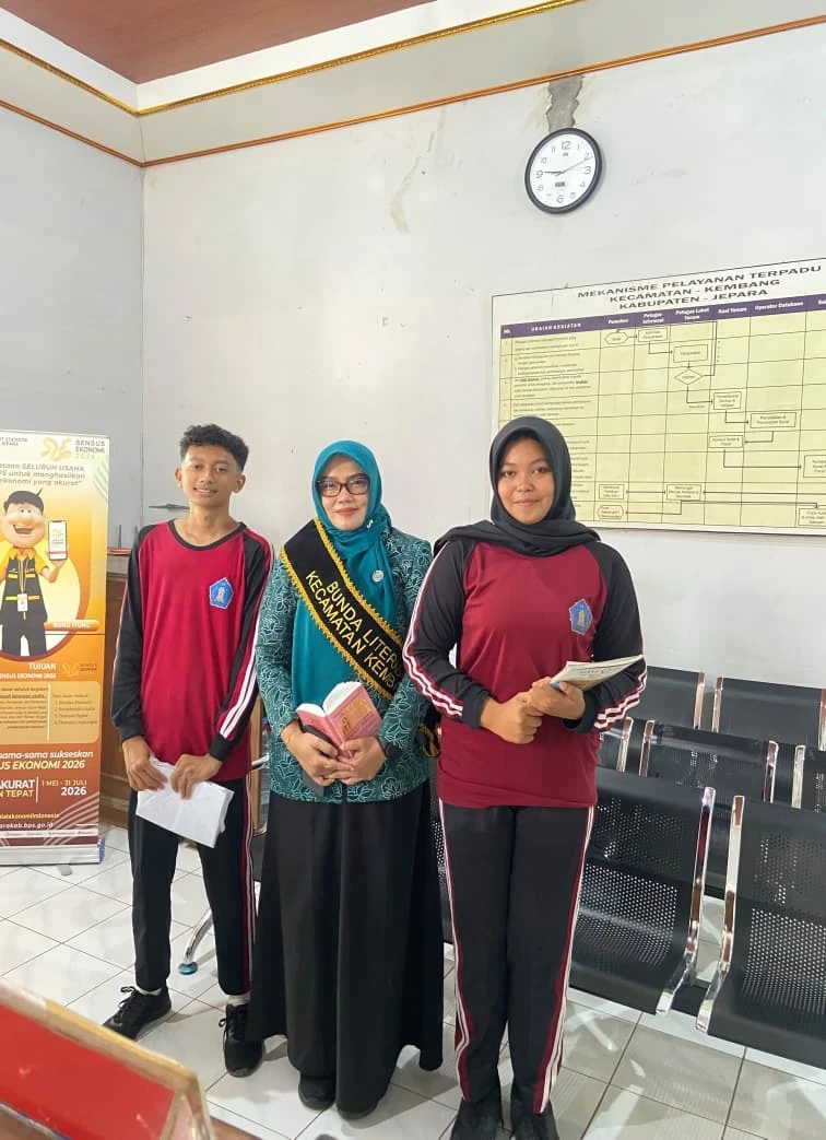 Bunda literasi Kec.Kembang  menciptakan sebuah lingkungan di mana masyarakat terutama generasi muda memiliki kedisplinan akan budaya 