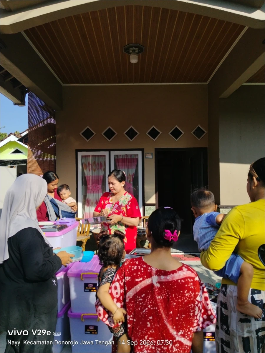 PENDISTRIBUSIAN BMG DAN PMT POS MAWAR MERAH 4