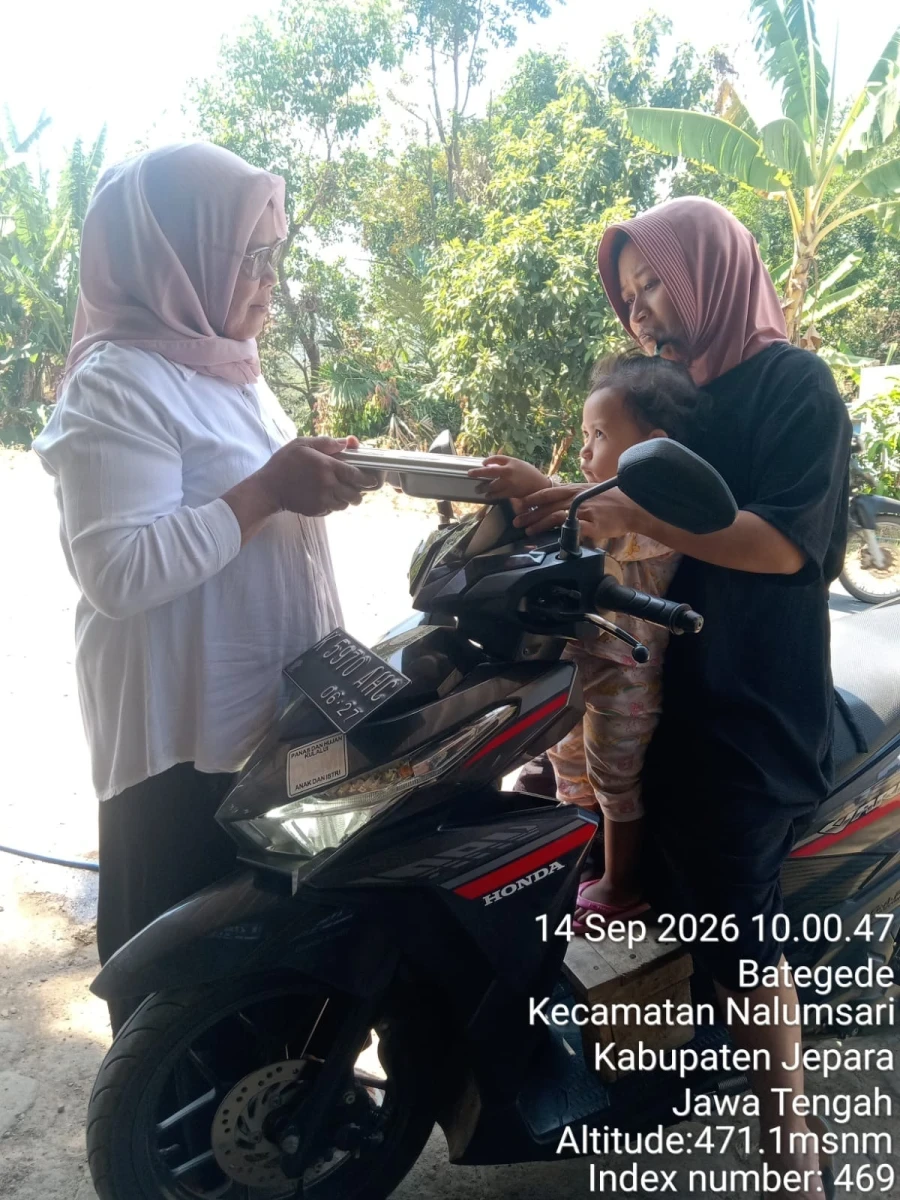 Pembagian MBG ke dukuh godang