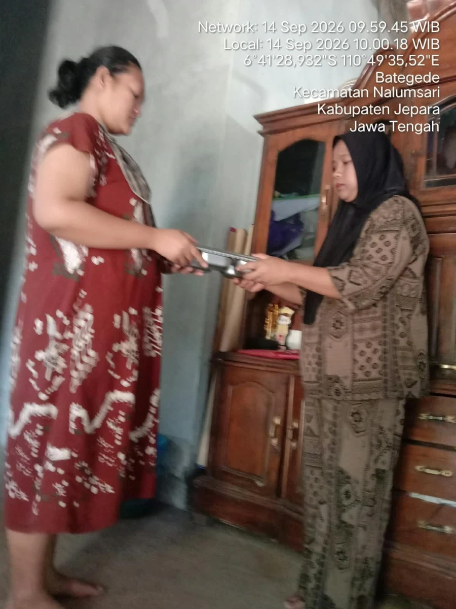 Pembagian MBG ke dukuh godang