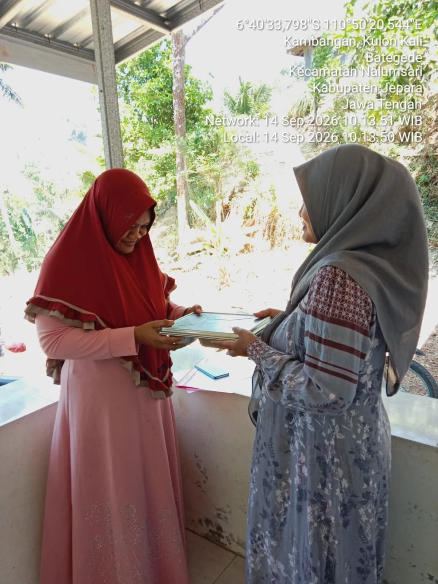 Pembagian MBG ke dukuh kambangan