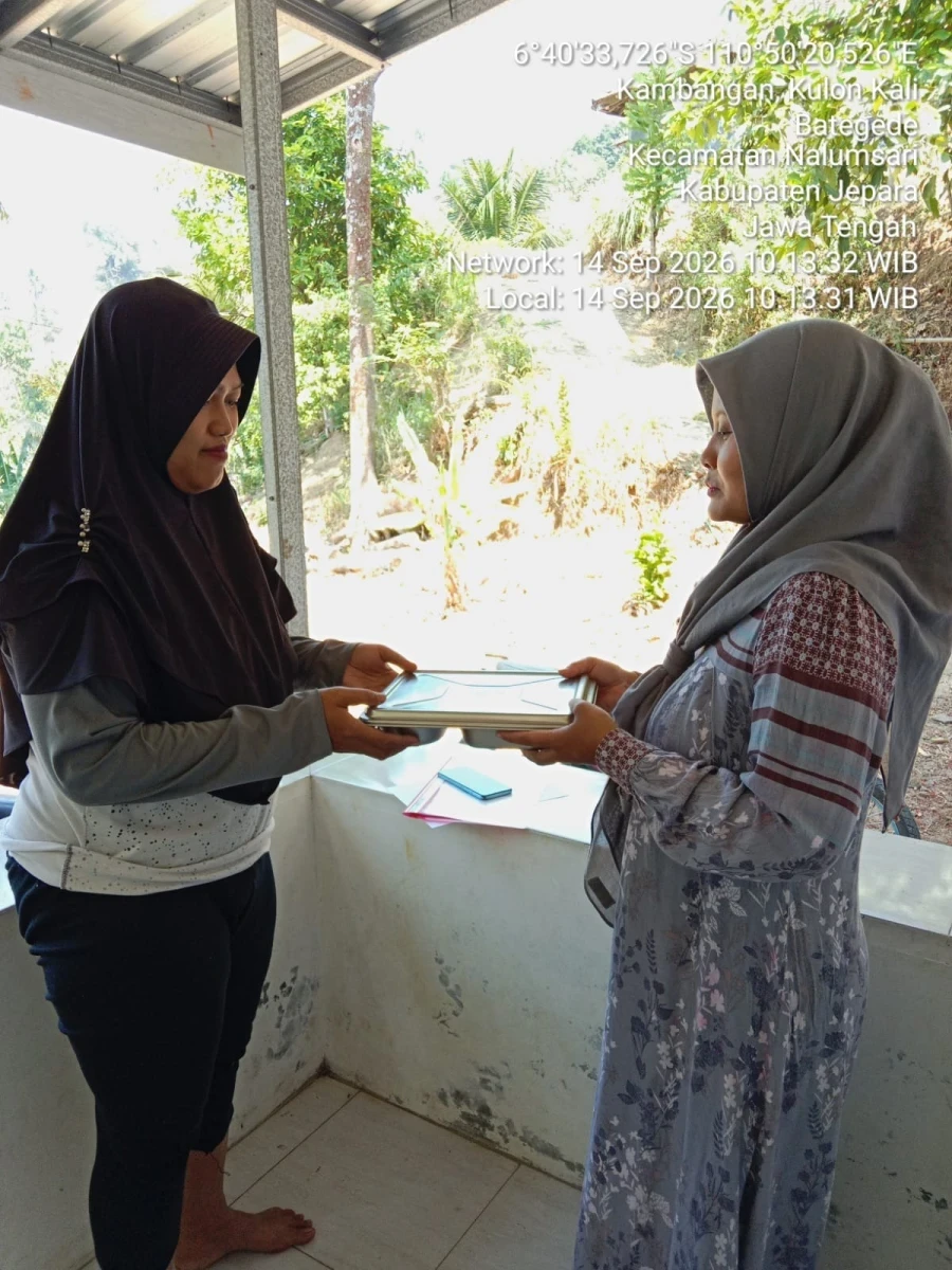 Pembagian MBG ke dukuh kambangan