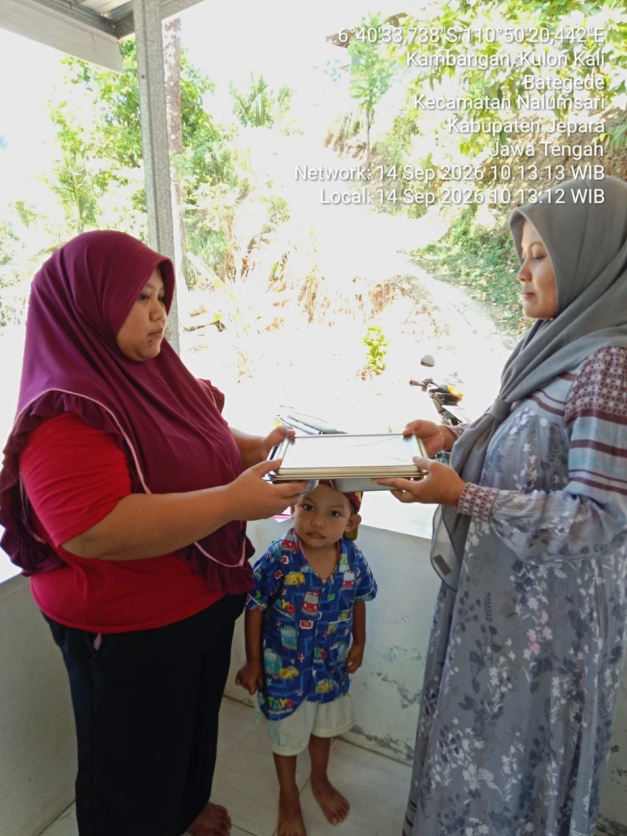 Pembagian MBG ke dukuh kambangan
