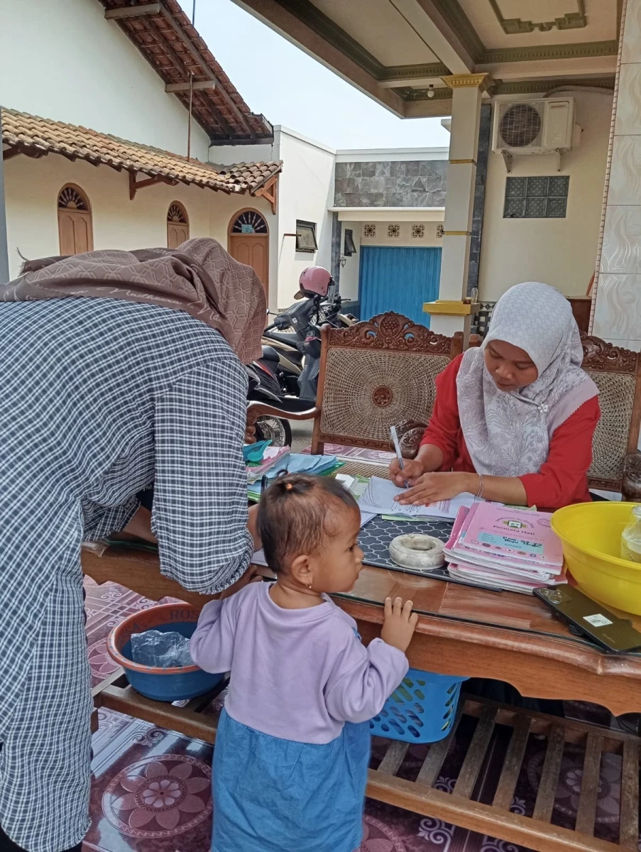 Pelayanan Posyandu ILP di Posyandu Kasih Ibu 2 Desa Senenan