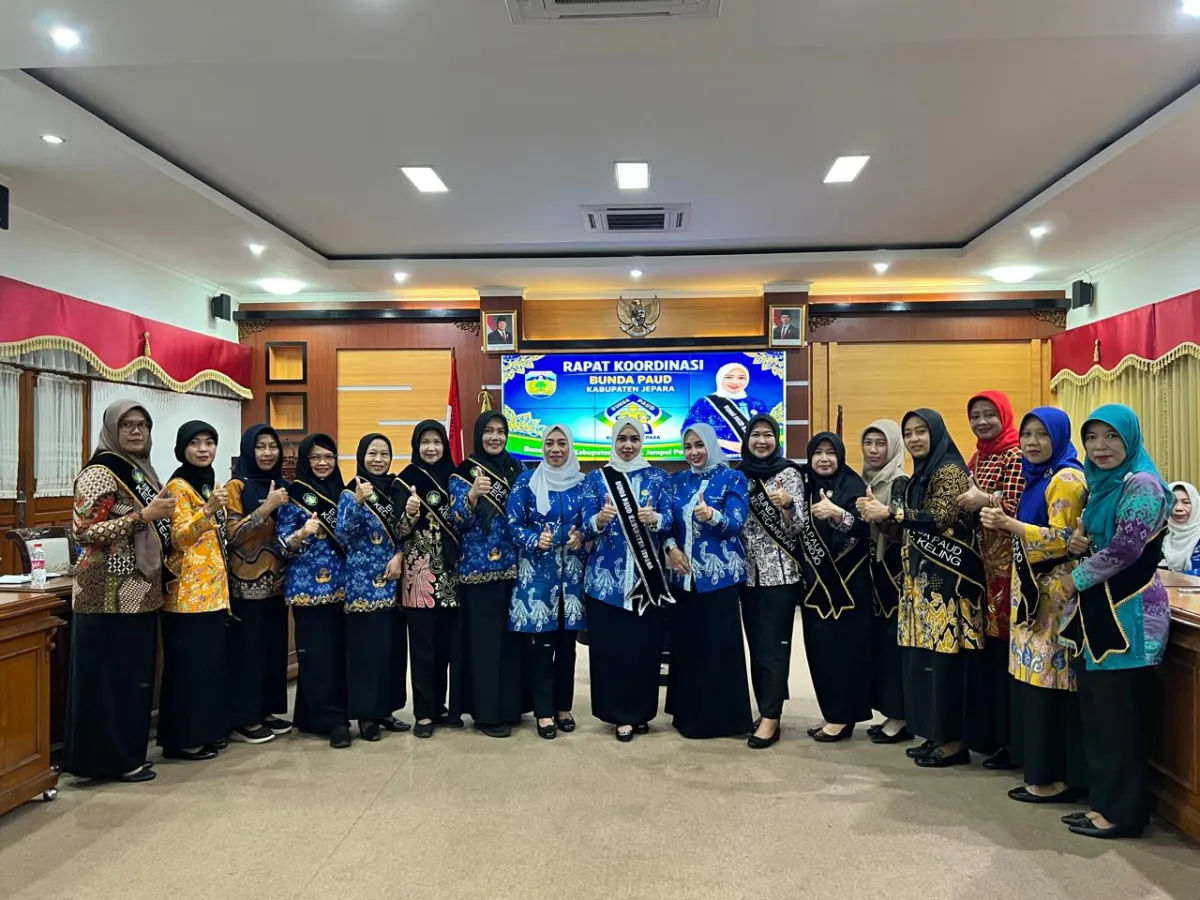 Rapat koordinasi Bunda Paud TK. kabupaten Jepara 