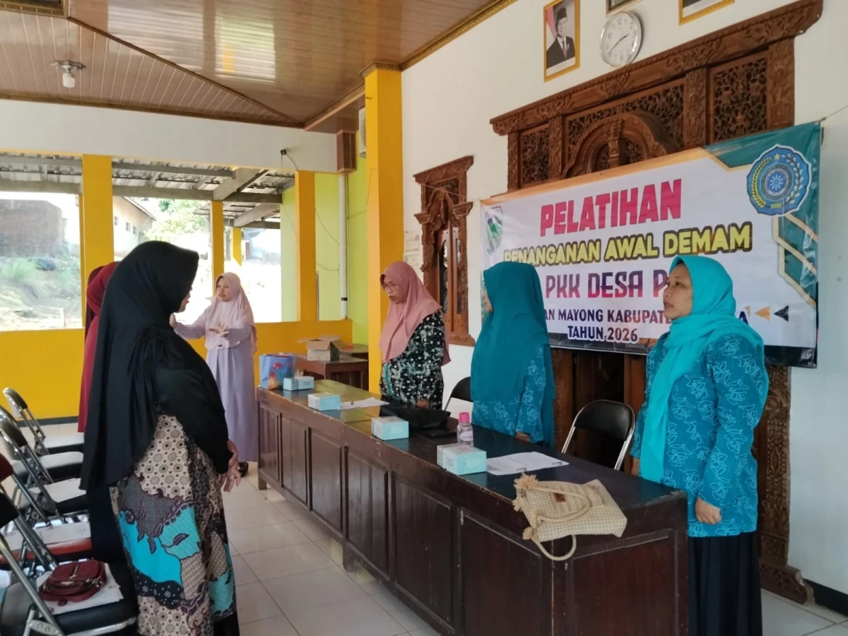 PELATIHAN PENANGANAN AWAL DEMAM
