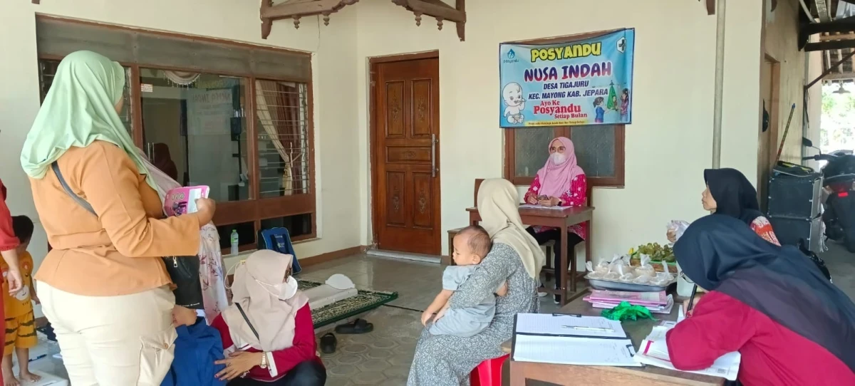 POSYANDU BALITA NUSA INDAH DESA TIGAJURU BULAN SEPTEMBER