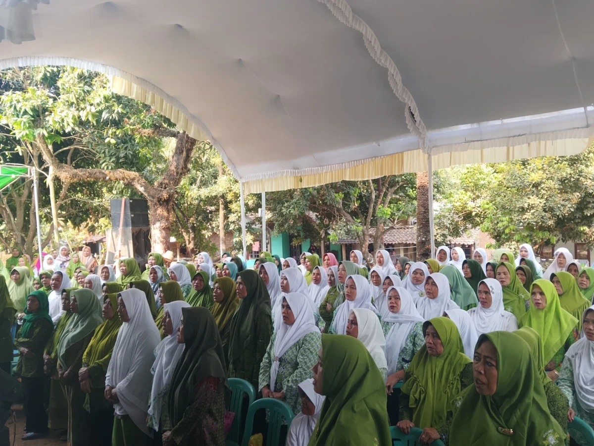 Mengikuti rutinan Fatayat dan muslimat di pancur suwot 2026