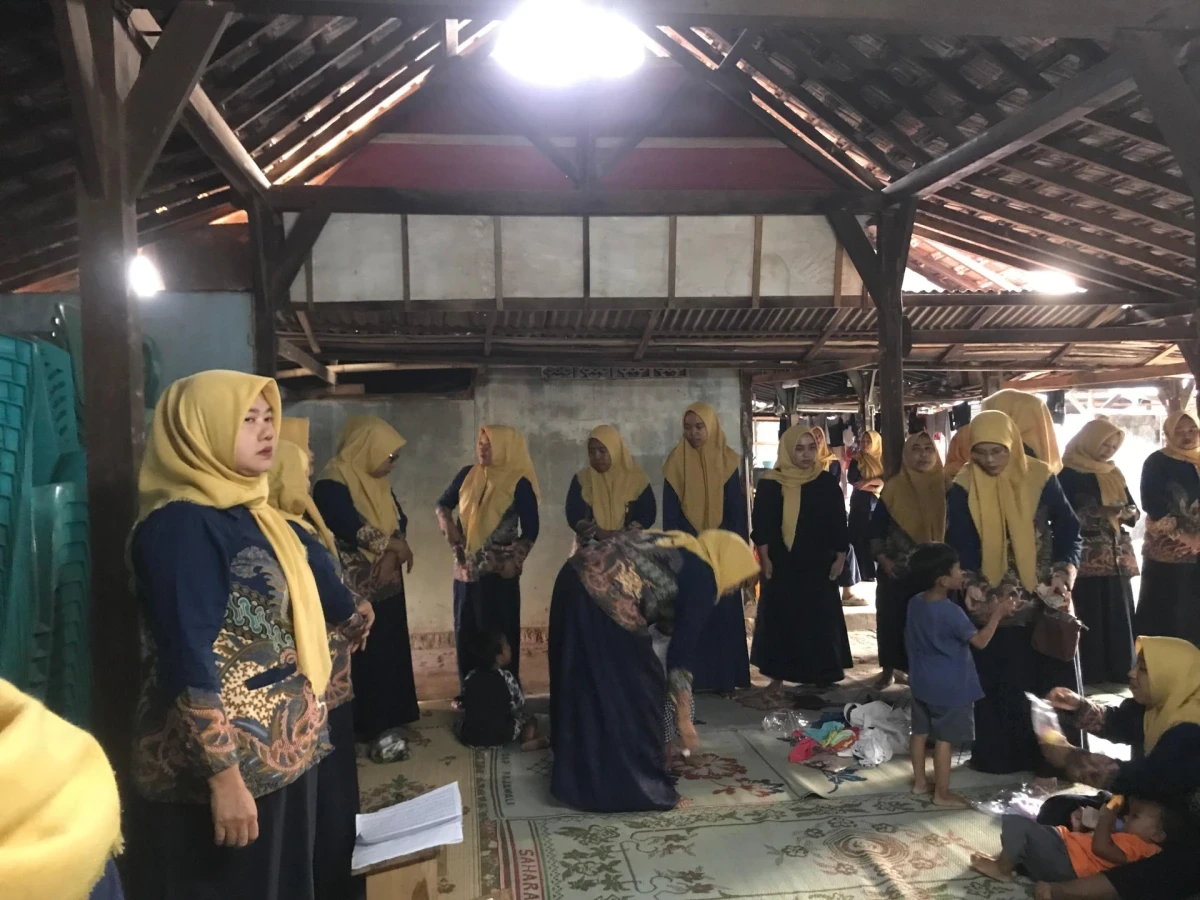 Pertemuan Rutin PKK Desa Tahunan Bendansari RT 02 RW 02 oleh Dawis 6 Digelar di Gedung PKK