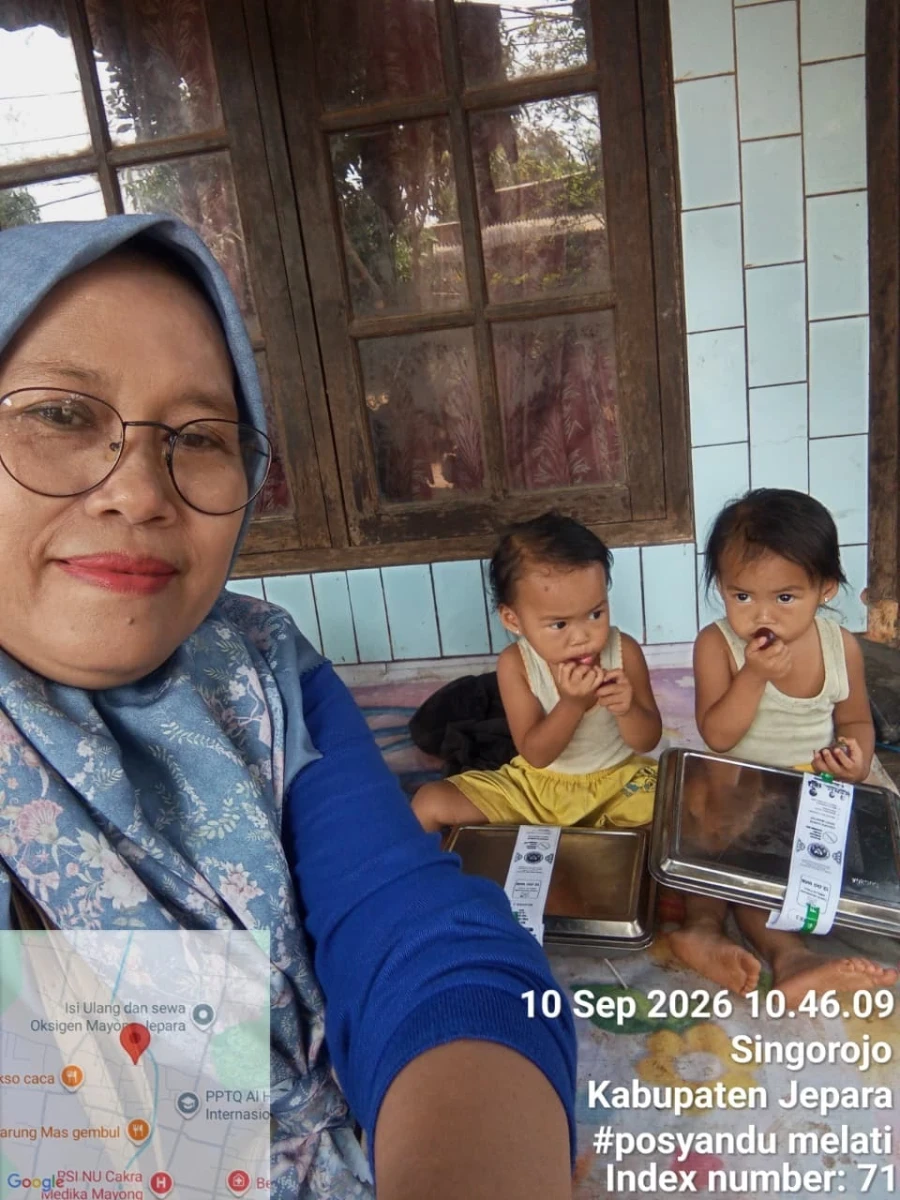 Posyandu Melati Singorojo Salurkan Program MBG untuk Balita dan Ibu Menyusui