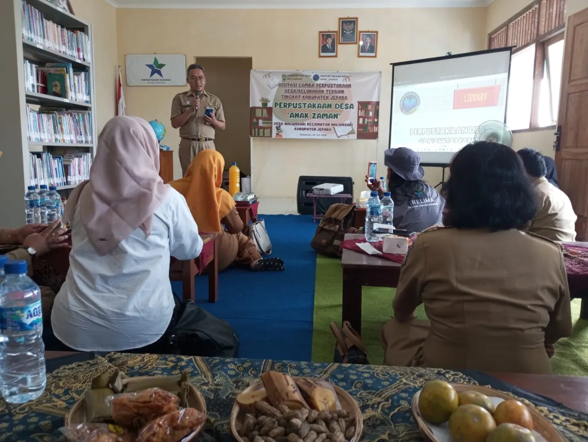 VISITASI LOMBA PERPUSTAKAAN DESA/KELURAHAN TERBAIK TINGKAT KABUPATEN JEPARA TAHUN 2026