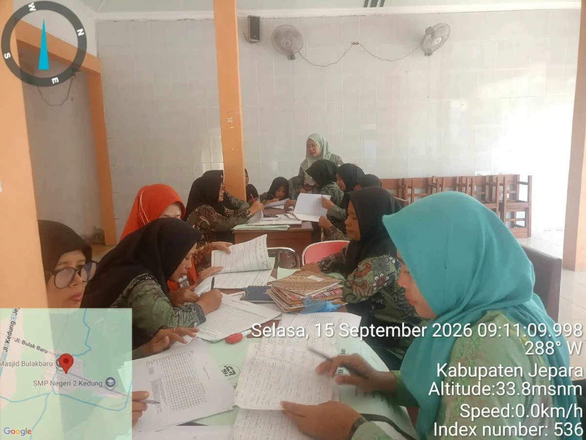 Pembinaan kader posyandu didesa bulak baru