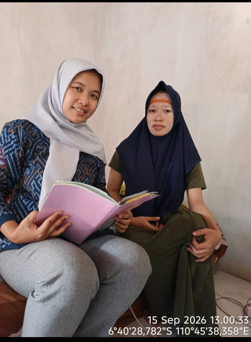 Pendampingan Pasca Nifas TPK Desa Rajekwesi 