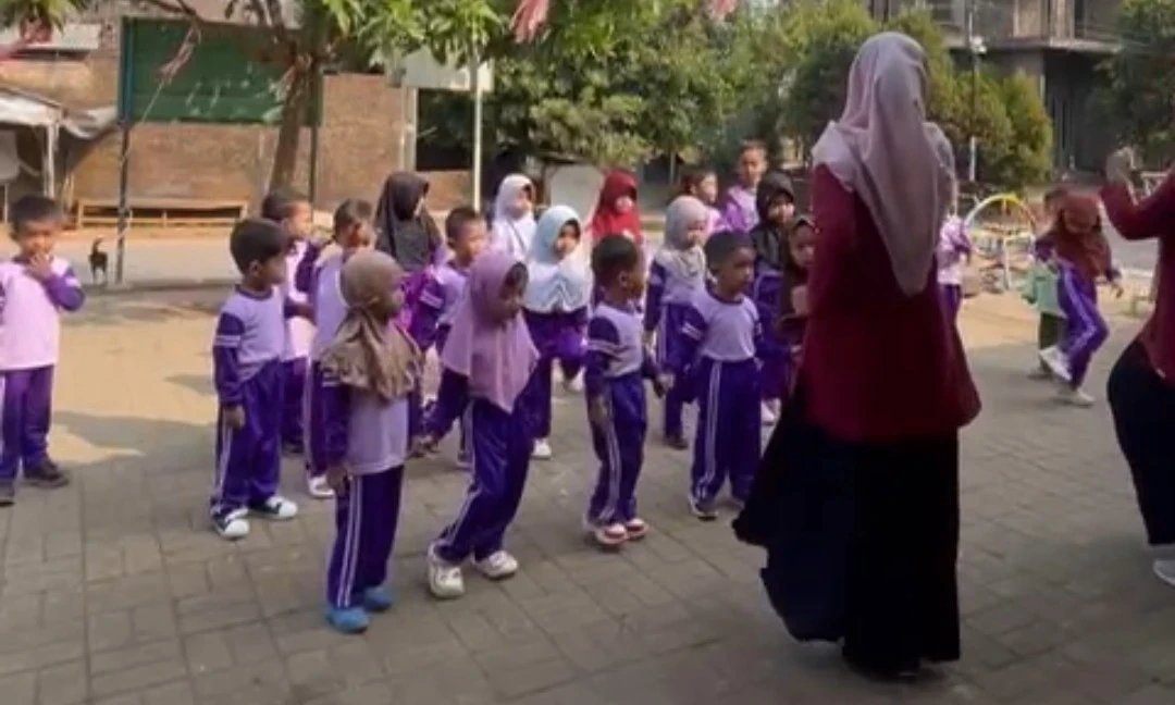Haornas 2026 di Pos Paud Miftakhul Huda Rajekwesi 