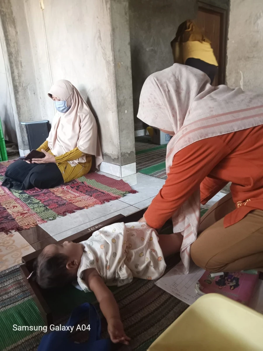 Pelaksanaan Pelayanan Posyandu Anggrek 1 Desa Jebol 