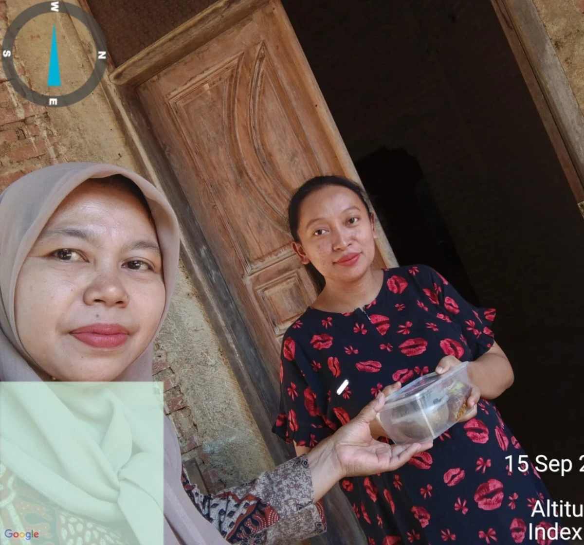Distribusi Pemberian Makanan Tambahan (PMT) Ibu Hamil Pokja IV di RW 02