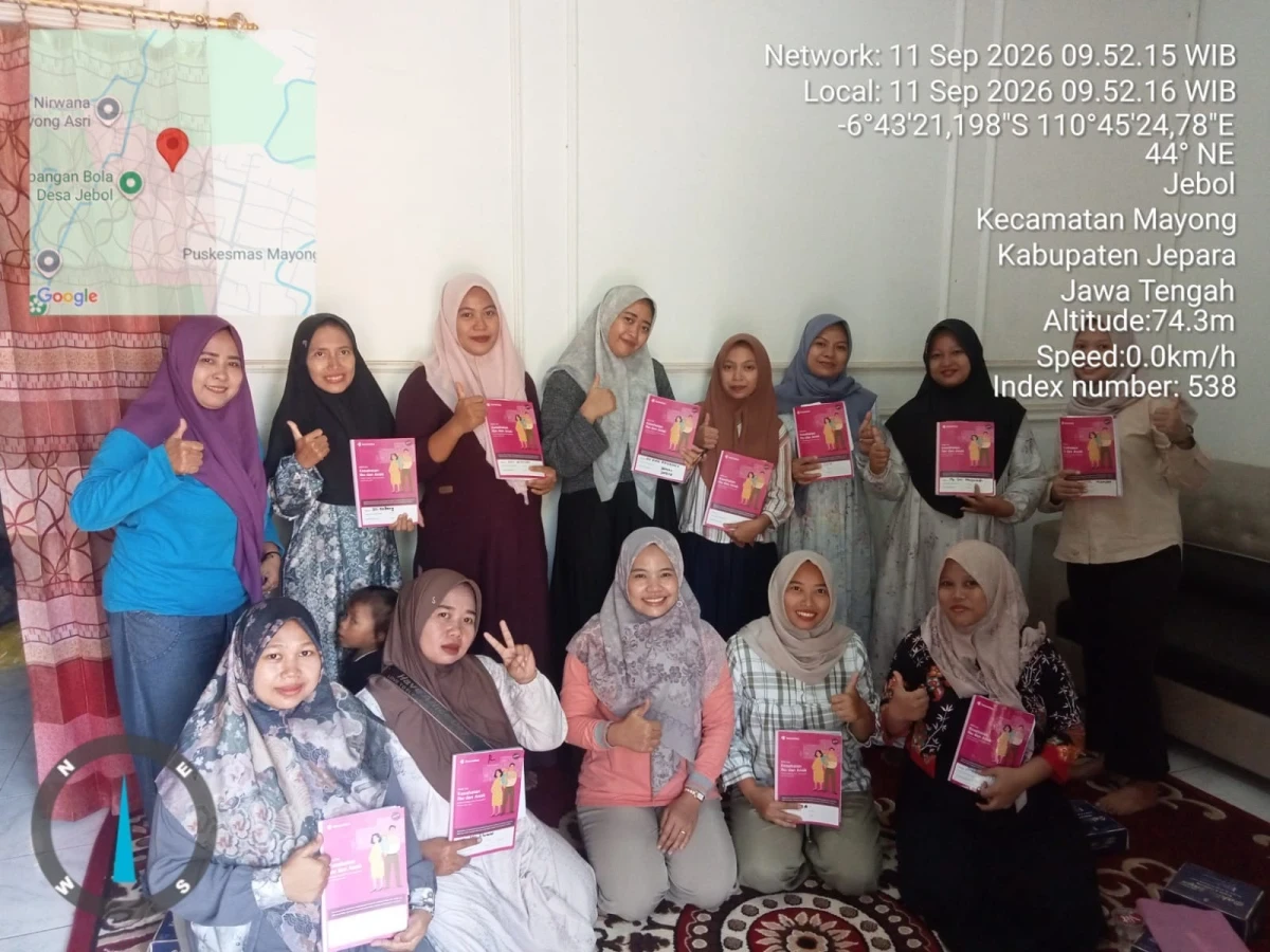 Pelaksanaan kelas ibu hamil Desa Jebol 