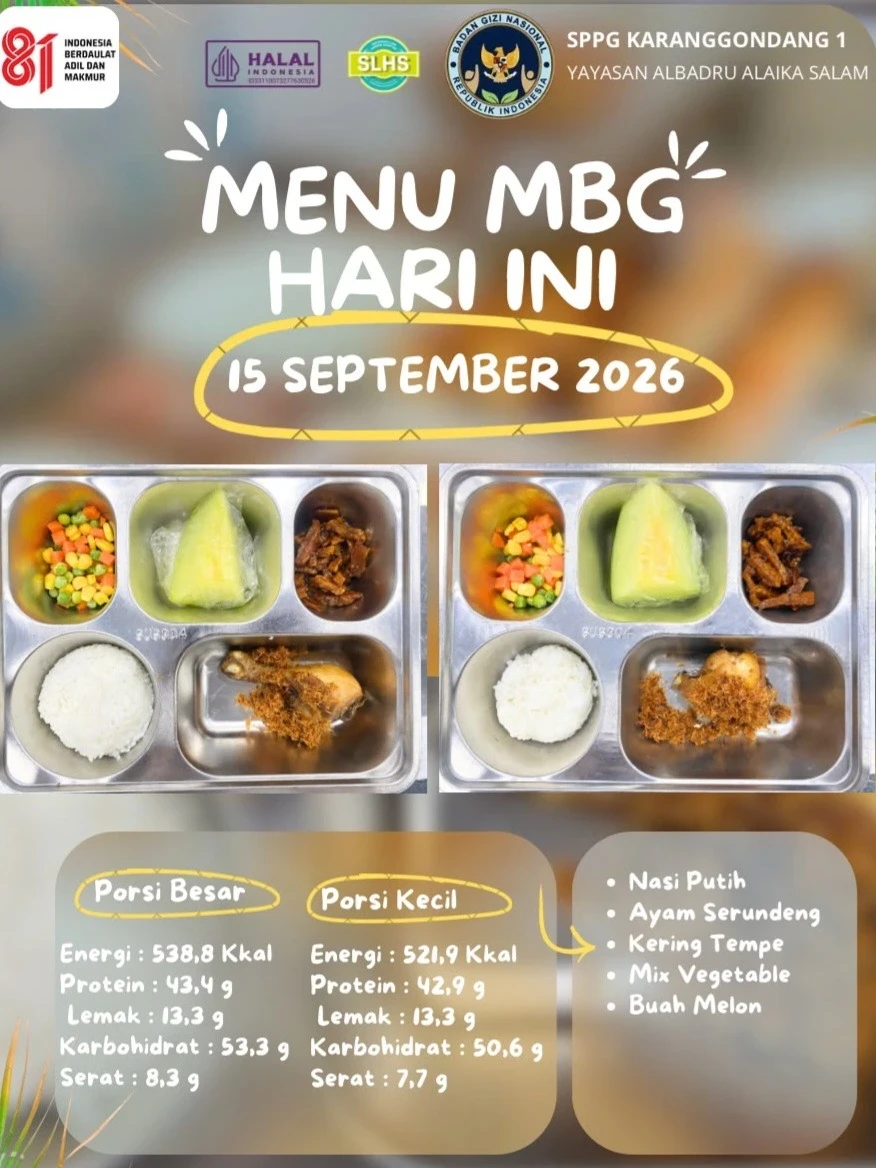 Distribusi Program Makan Bergizi Gratis (MBG) untuk Bumil, Busui, dan Balita di Posyandu Harapan 12 RW 05 Desa Karanggondang