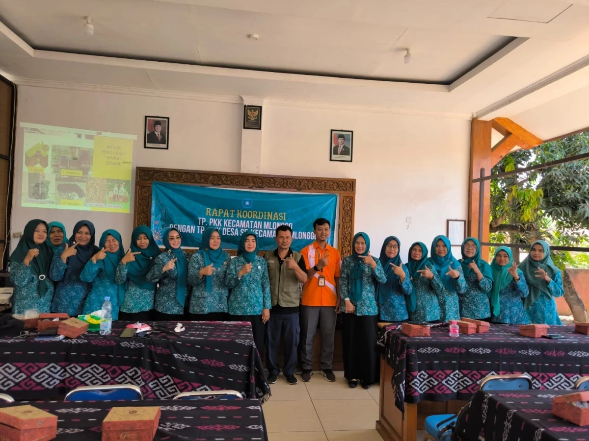 Rapat koordinasi tp PKK kecamatan dan desa
