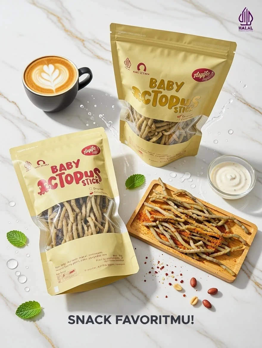 Baby Octopus Stick Produk UMKM Desa Sekuro “Asyifa” Kini Hadir di Dekranasda Kabupaten Jepara