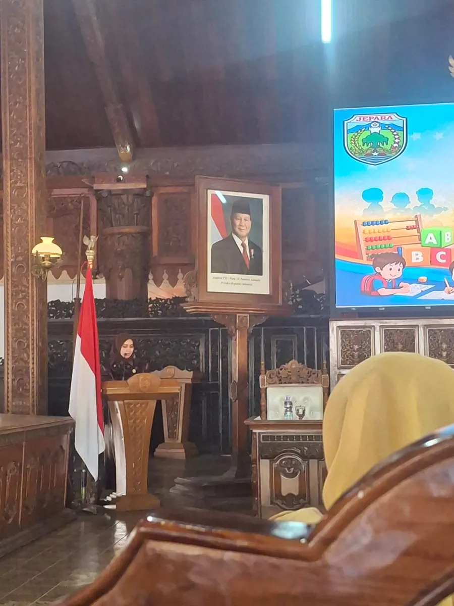 SINKRONISASI STRATEGI WAJIB BELAJAR 7 TAHUN PRA SD yang di selenggarakan oleh Disdikpora Kabupaten Jepara