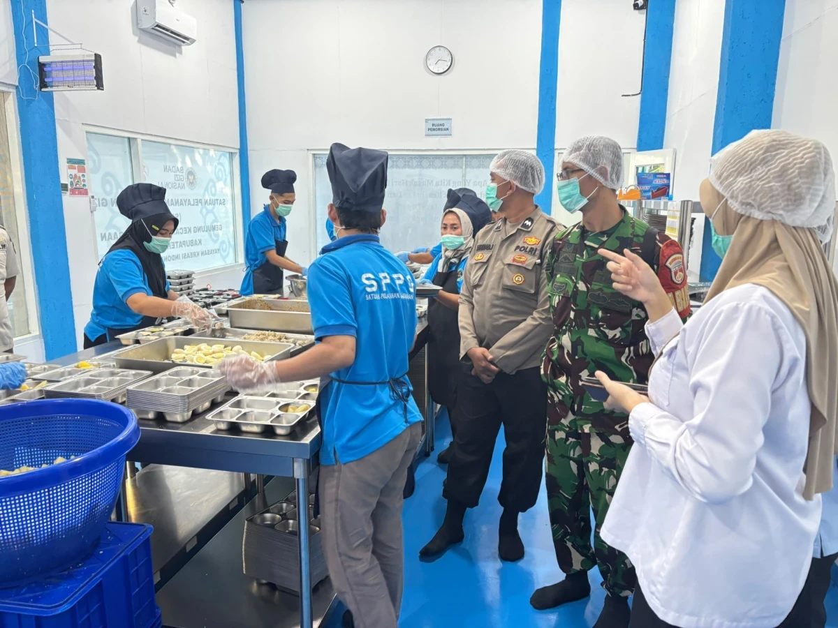 Monitoring Pelaksanaan Makan Bergizi Gratis (MBG) di SPPG Gemulung