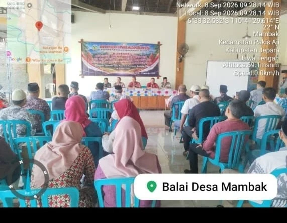 TP PKK KECAMATAN PAKIS AJI MENGIKUTI MUSRENGBANGDES MAMBAK