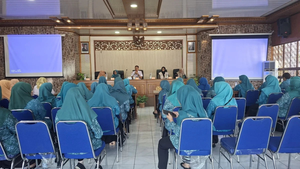 ROKOR TP PKK KECAMATAN JEPARA DGN TP PKK SE KELURAHAN / DESA 