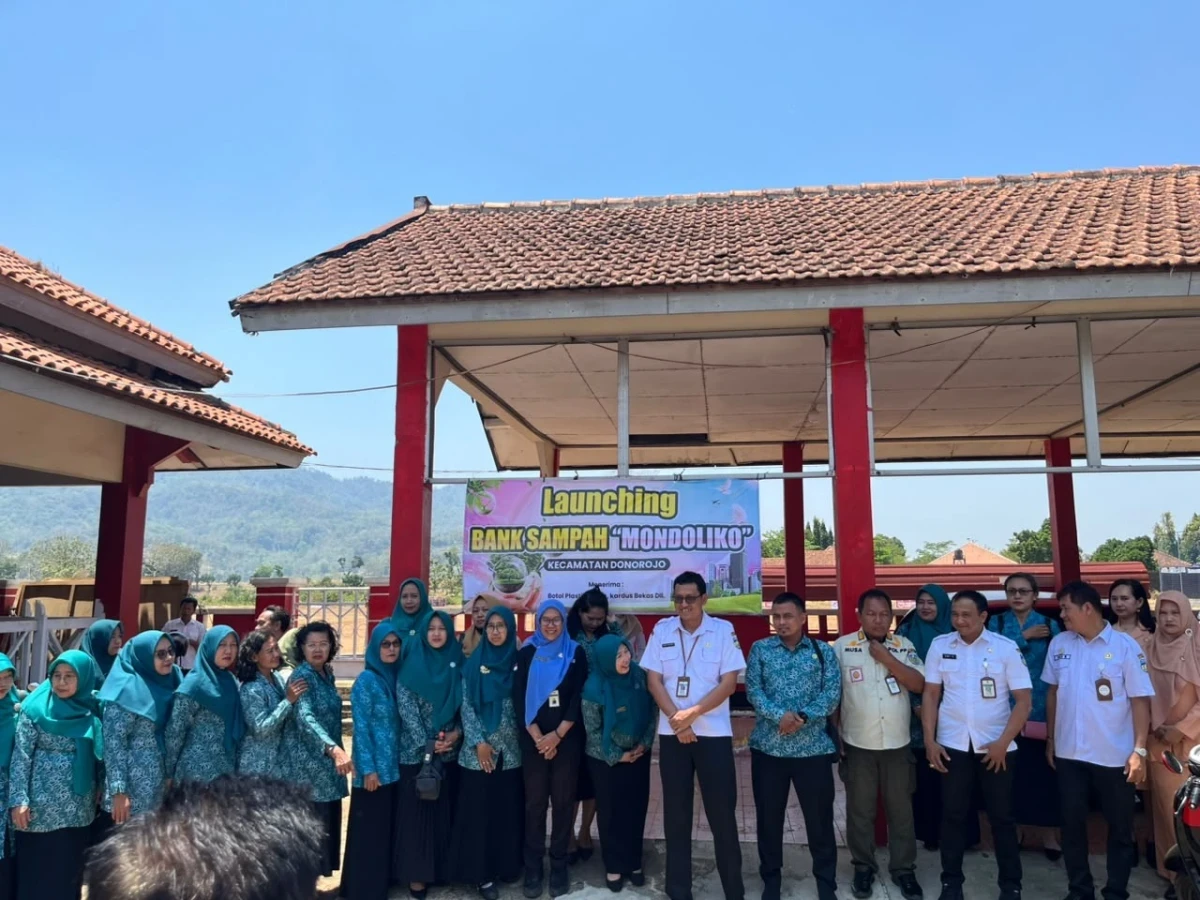 LAUNCHING BANK SAMPAH MONDOLIKO KECAMATAN DONOROJO