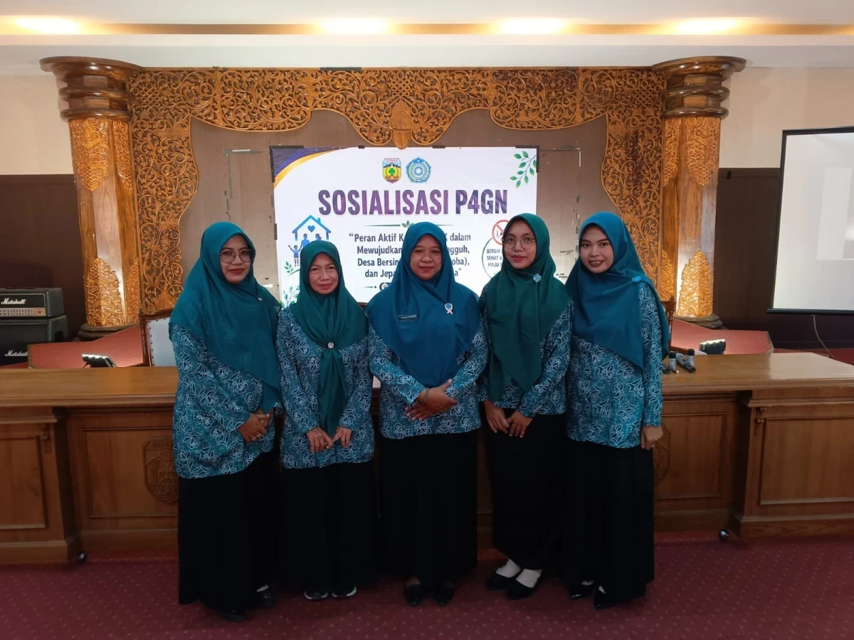 TP PKK Kecamatan Kalinyamatan Mengikuti Sosialisasi P4GN