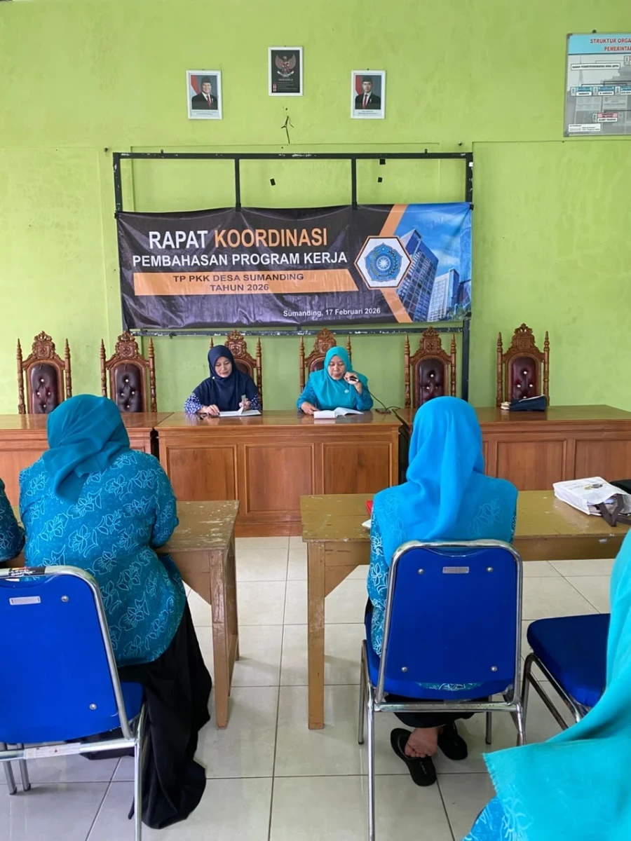 Rapat koordinasi pembahasan program kerja