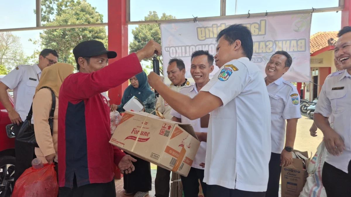 Launching Bank Sampah Mondoliko Kecamatan Donorojo 