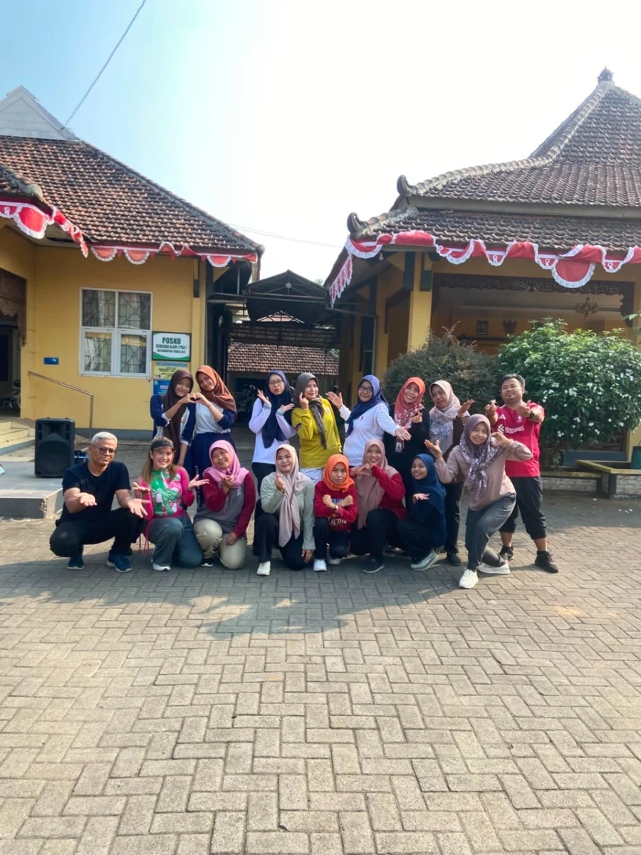 KEGIATAN SENAM PROGRAM ANTI MAGER PKK 