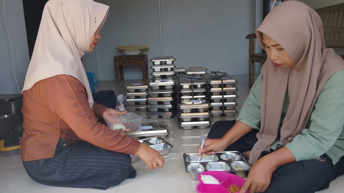TP. PKK dan Kader Posyandu Telukawur Kembali Bergerak Melalui MBG 3 M