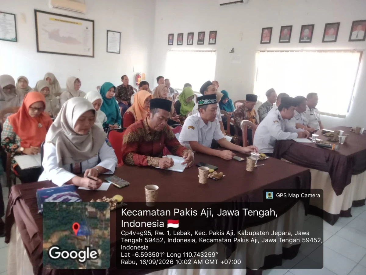 TP PKK Kecamatan Pakis Aji mengikuti kegiatan Lintas Sektoral Bidang Kesehatan Kecamatan Pakis Aji Triwulan III