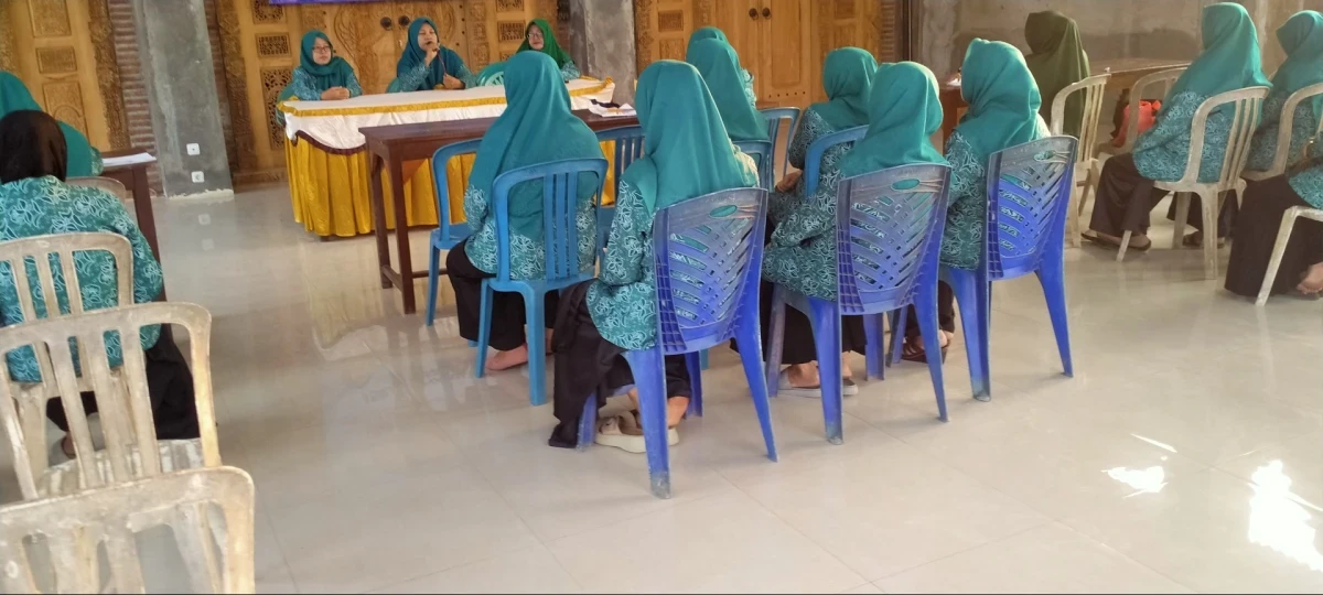 Pertemuan rutin TP PKK Desa Bakalan Bulan September 