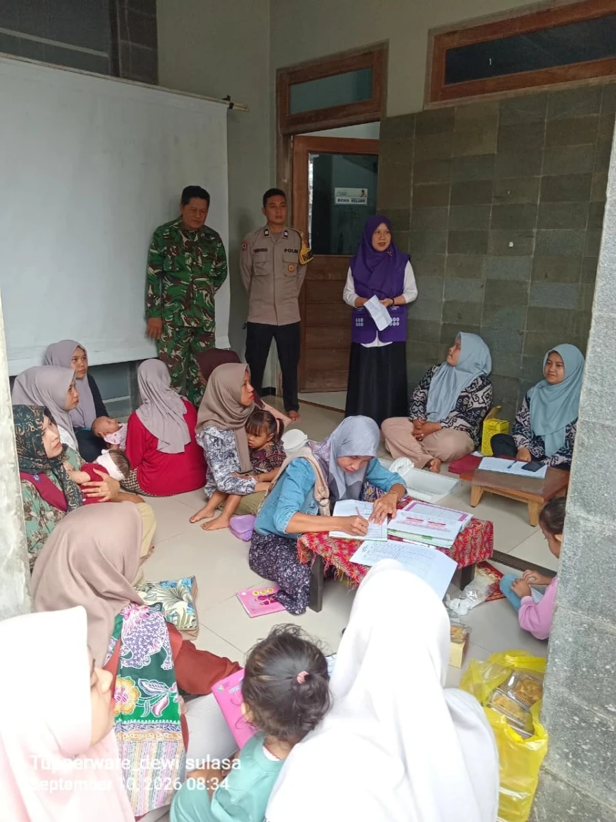 KUNJUNGAN TP POSYANDU KEC.JEPARA DI TP POSYANDU DESA BANDENGAN 